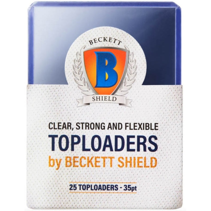 Beckett Shield Sleeves Toploader 35PT 25ct