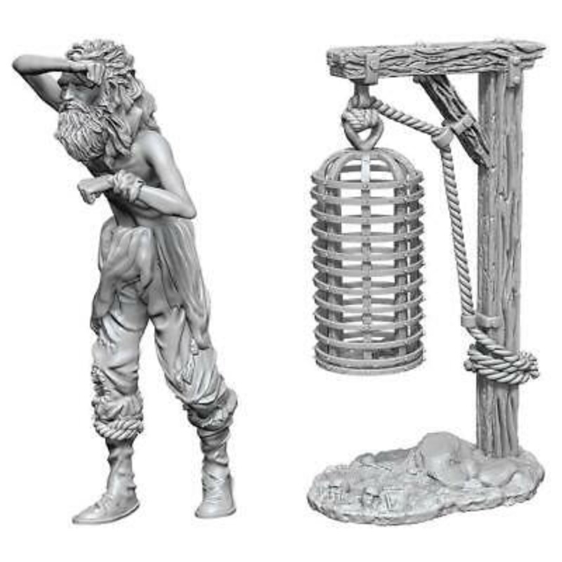 D&D Unpainted Mini – Hanging Cage 73874