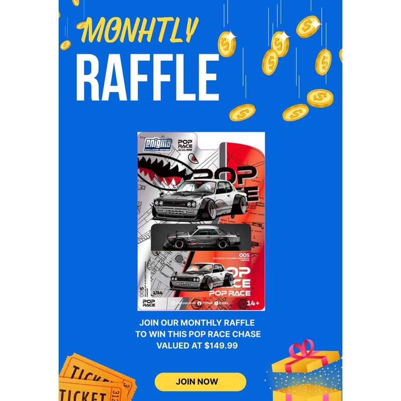 Monthly Chase Raffle Subscription