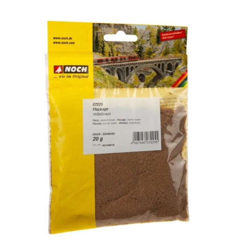 Noch Flock 07225 Medium Brown