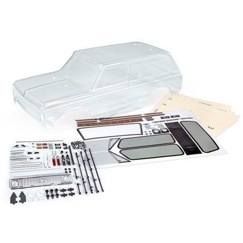 Traxxas 1972 Chevrolet Blazer Body – Clear TRA9111