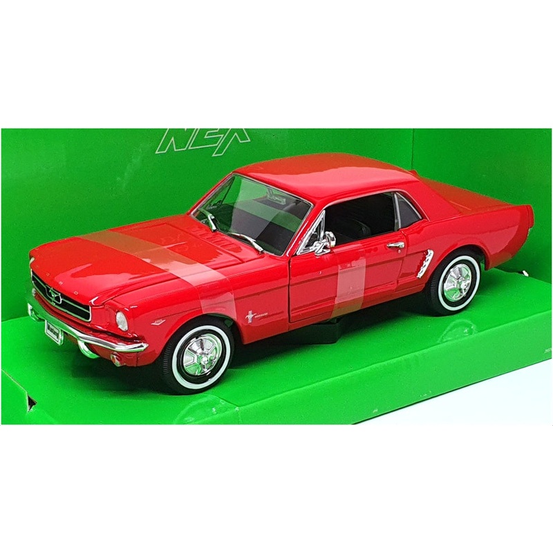 Welly NEX 1/24 Scale 22451W – 1964  Ford Mustang Coupe – Red