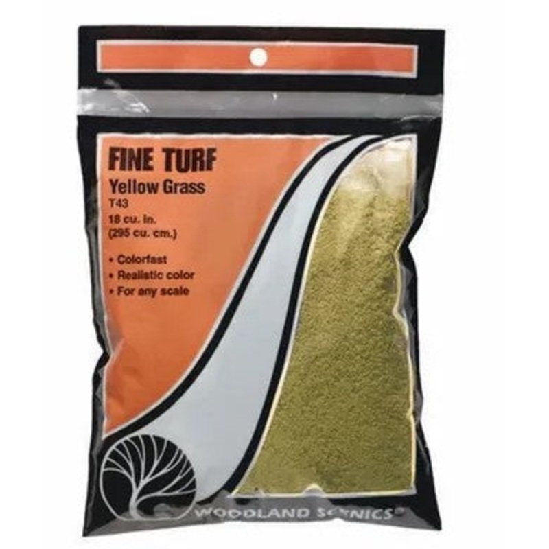 Woodland Scenics T43 Fine Turf – Yellow Grass