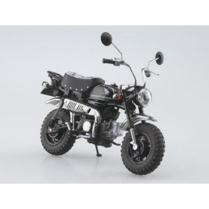 111260 Aoshima Finished Model Bike Honda Monkey Limited Black