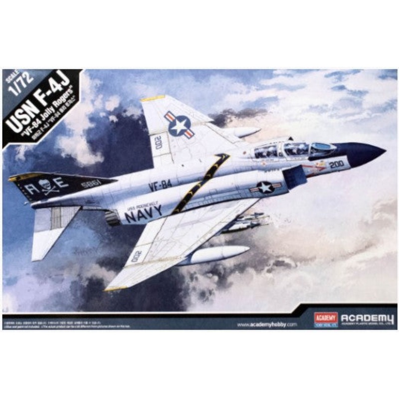 Academy USN F-4J VF-84 Jolly Rogers Phantom II