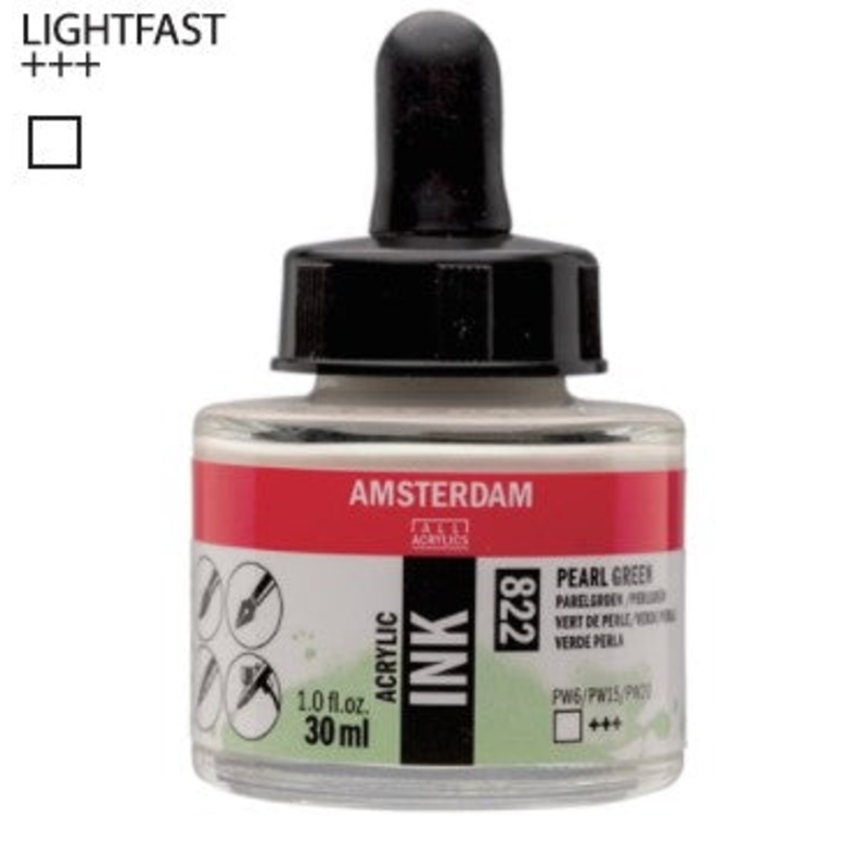 Amsterdam Acrylic Ink # 822 Pearl Green