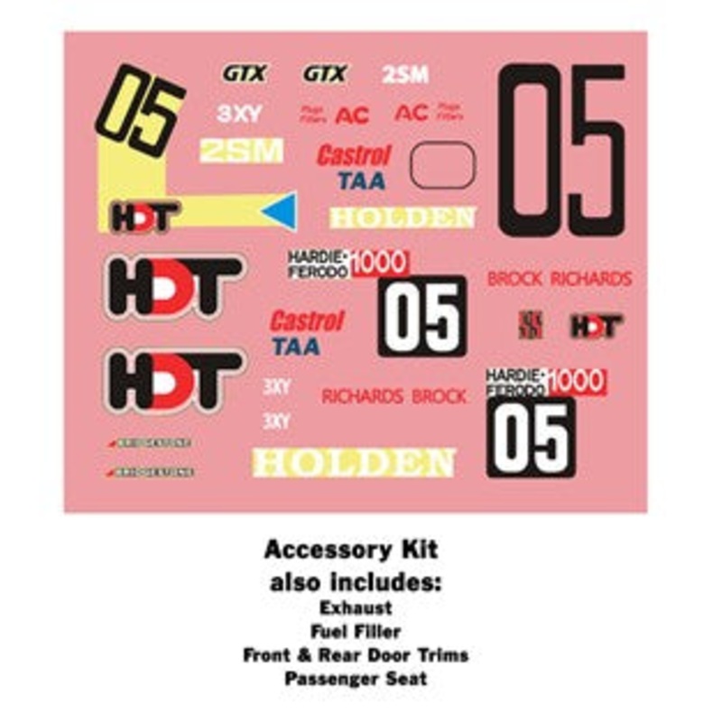 DDA A9X Torana 1979 Bathurst Winner Accessory Kit