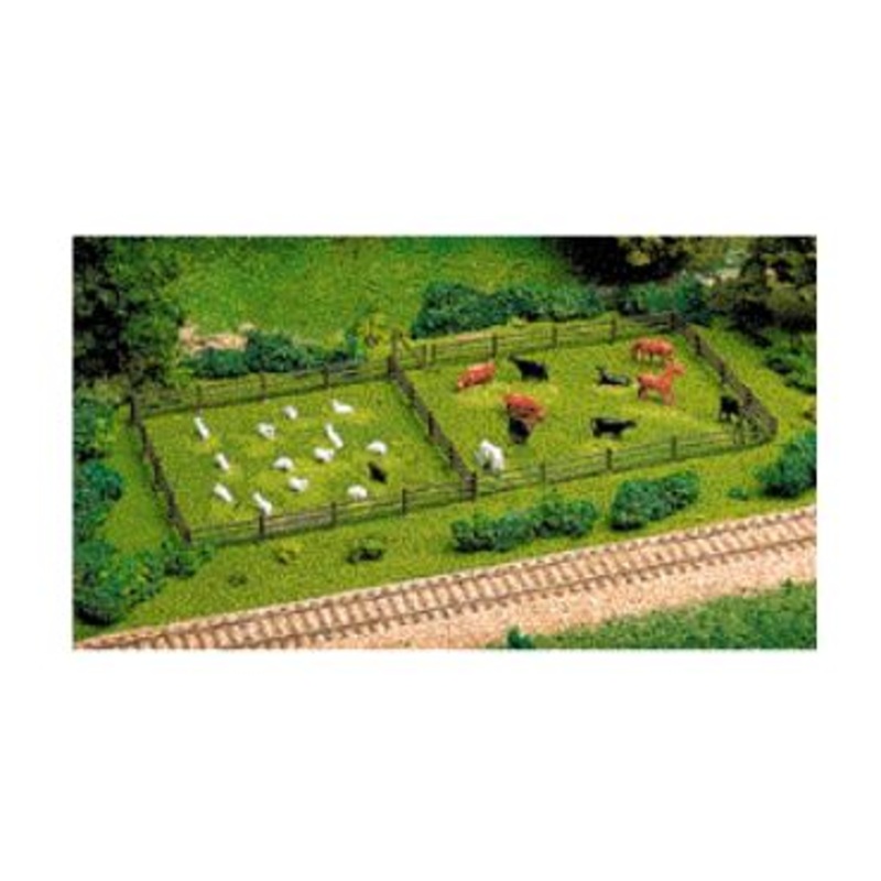 Atlas Rustic 3 Rail Fence and Gate Kit – HO