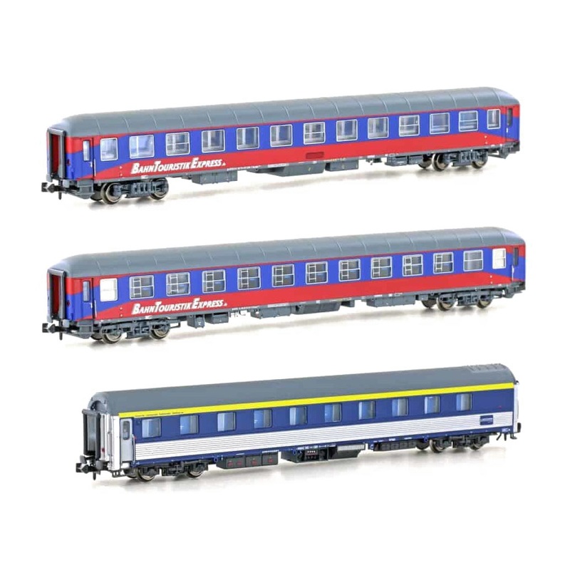 Passenger carriage set night train carriage BTE Ep.VI 3 pieces