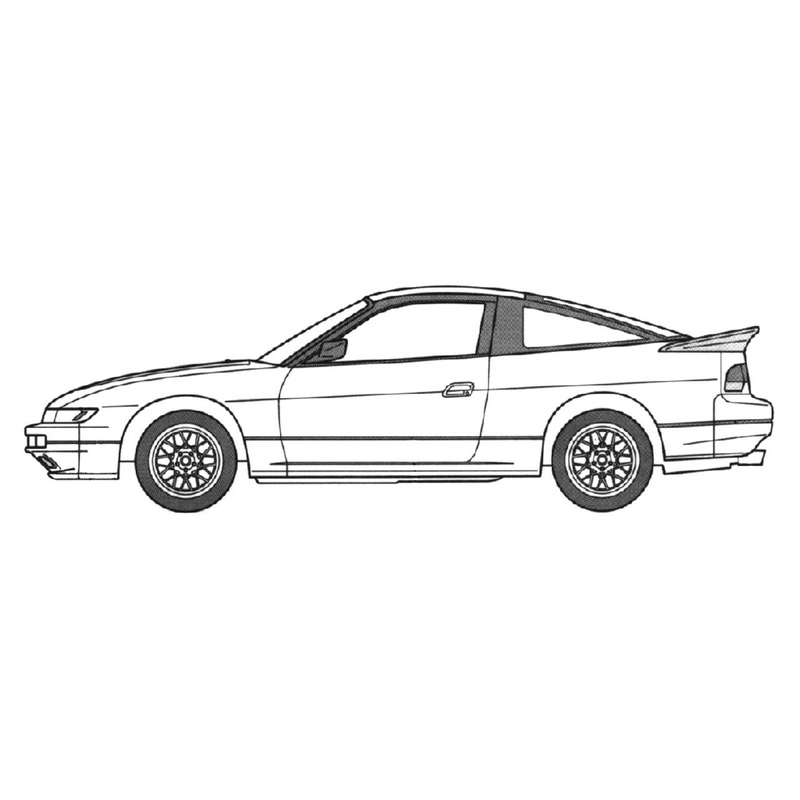 Sileighty (S13 + RS13 Middle) 1/24 #047737 by Fujimi