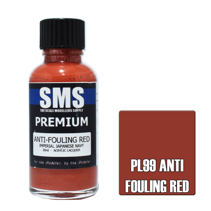 SMS Premium Lacquer – PL99 Anti Fouling Red