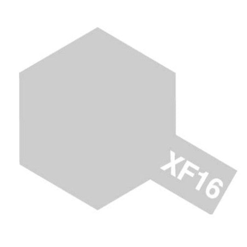 Tamiya Acrylic Paint XF-16 Flat Aluminum