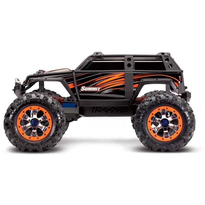 Traxxas 1/10 4WD Monster Truck RTR Summit w/ TQi – Orange TRA56076-4ORANGEX