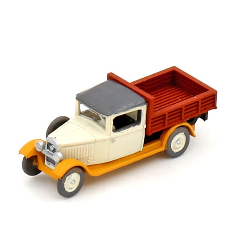 Finished model car Peugeot 201T – Camionnette – cream orange