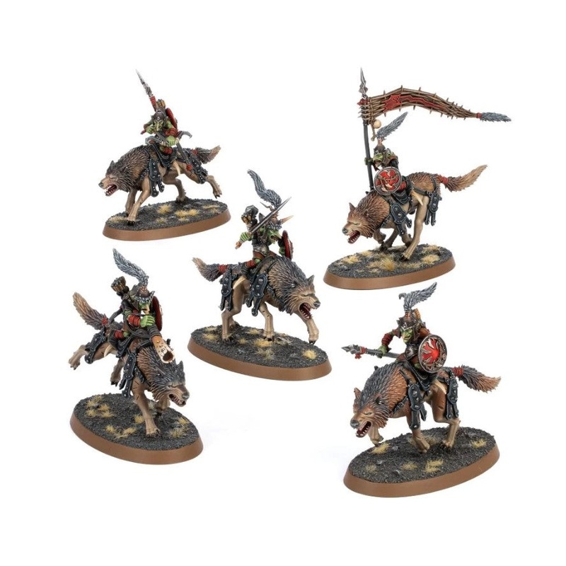Gloomspite Gitz: Snarlfang Riders