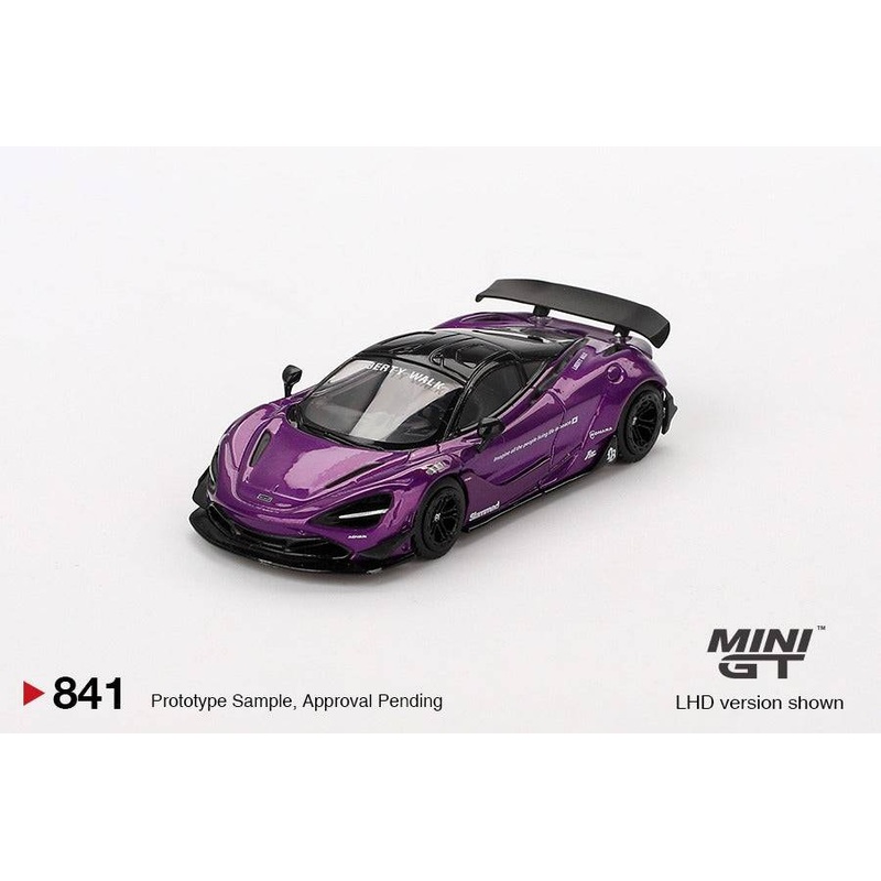 (PRE-ORDER) MINI GT 1:64 McLaren 720S LBWorks Purple MGT00841-R