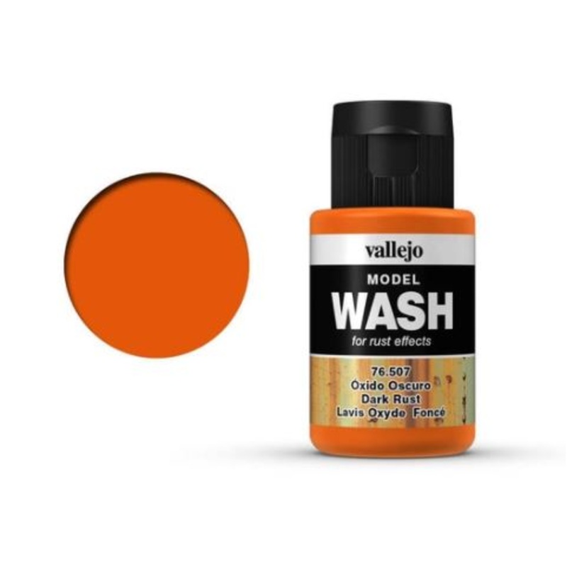 Vallejo 76507 Model Wash – Dark Rust