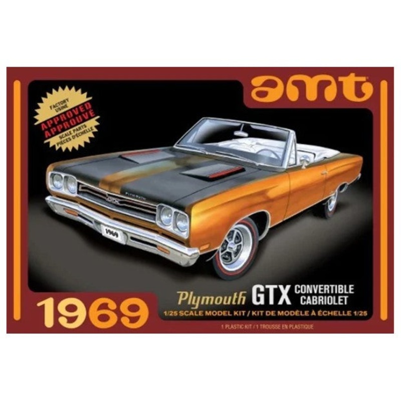 AMT 1969 Plymouth Gtx Convertible