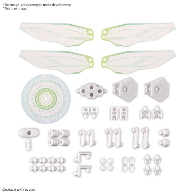 Cyber Effect/Multi-Joint 1/144 Customize Weapons 30 Minutes Missions Accessory Model Kit #5065028 by Bandai