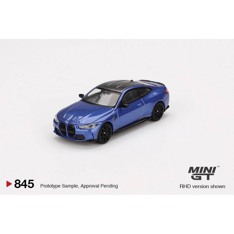 (PRE-ORDER) MINI GT 1:64 BMW M4 Competition (G82) Portimao Blue MGT00845-L