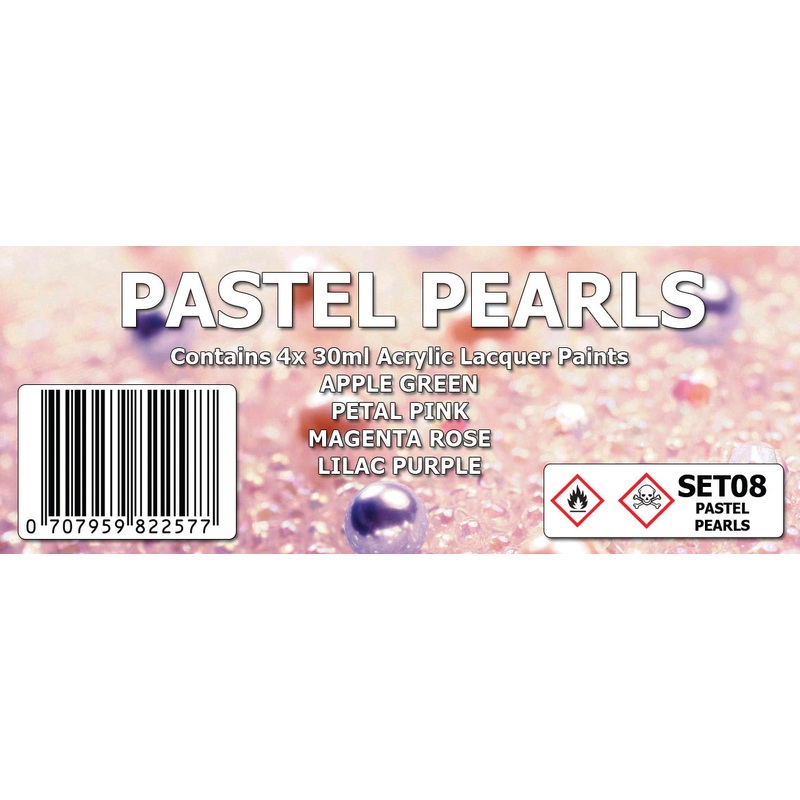 SMS Pastel Pearl Colour Set