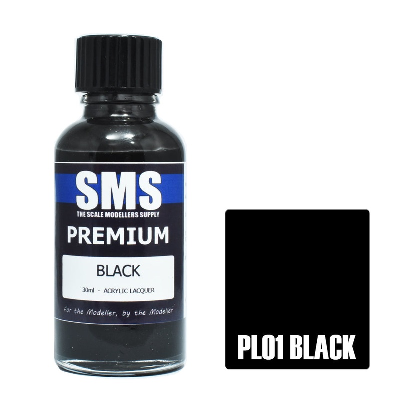 SMS Premium Lacquer – PL01 Black