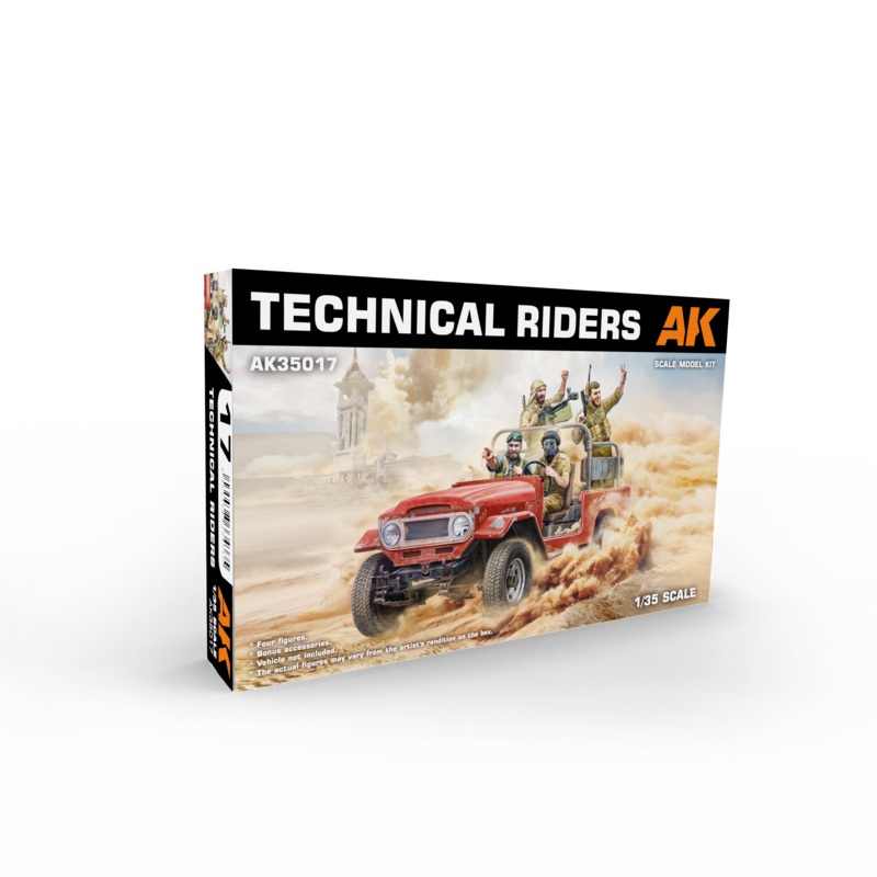 Technical Riders 1/35 #35017 by AK Interactive