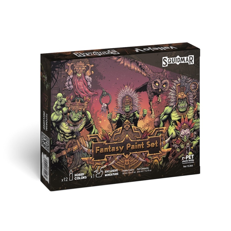 VAL72203 Squidmar Fantasy Paint Set