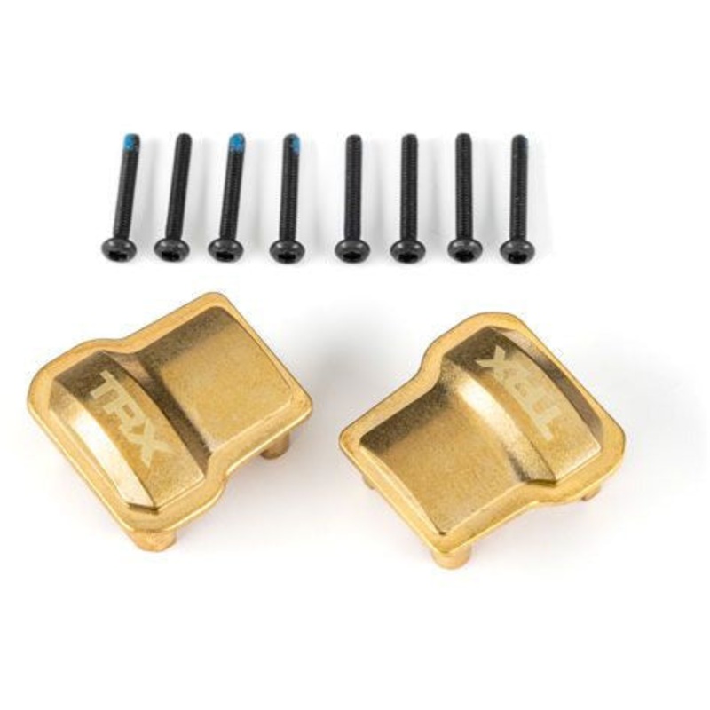 Axle Cover (2): 8g – Brass TRA9787