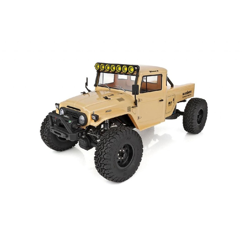 Element RC Enduro Zuul Trail Truck 4×4 RTR 1/10 Rock Crawler (Tan) w/2.4GHz Radio