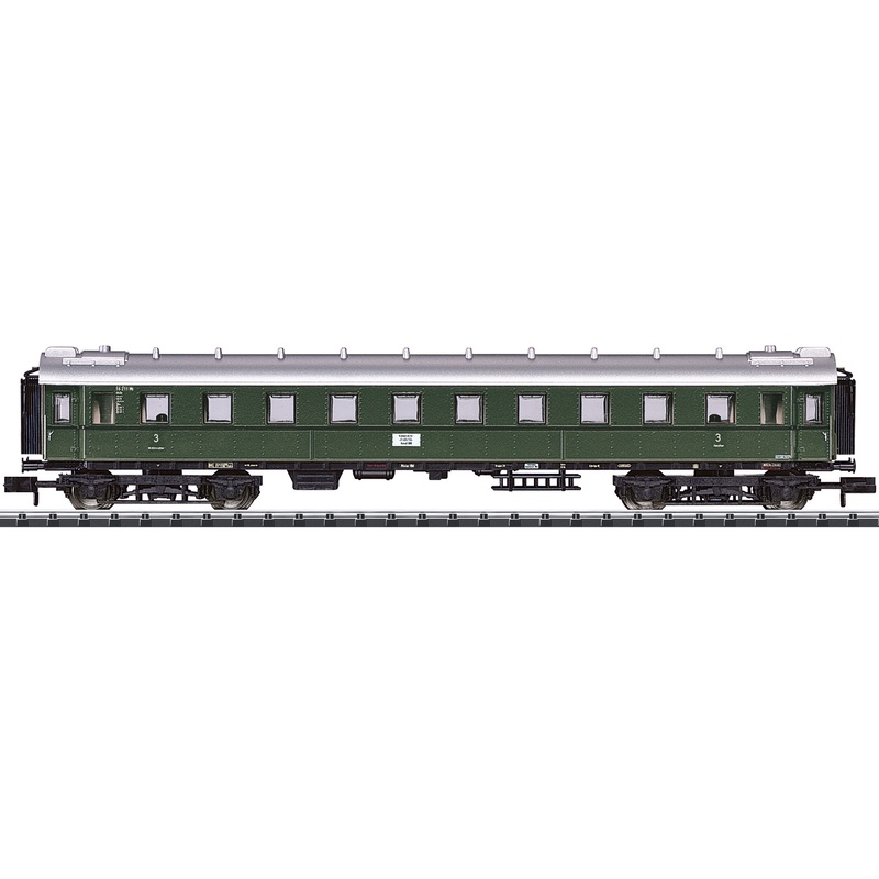 Passenger carriage express train carriage 3rd class D 96 DB Ep.III
