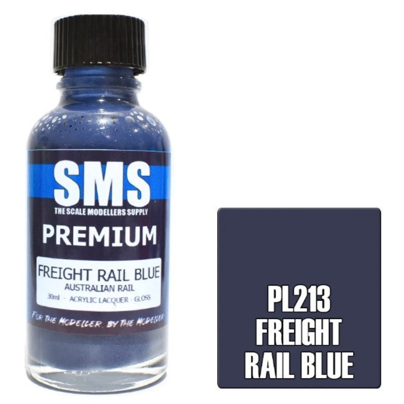SMS Premium Lacquer – PL213 Freight Rail Blue