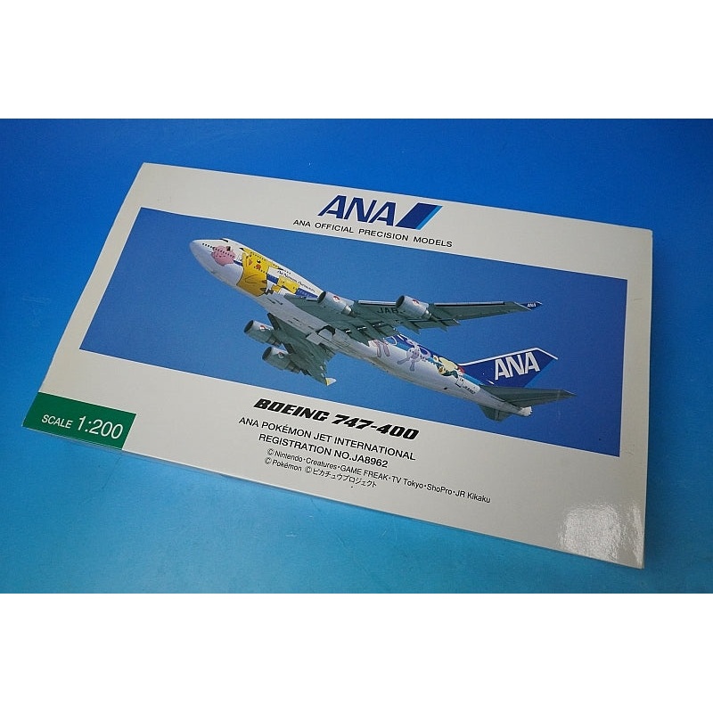 1:200 B747-400 ANA Pokemon Jet International JA8962 NH20008 ANA