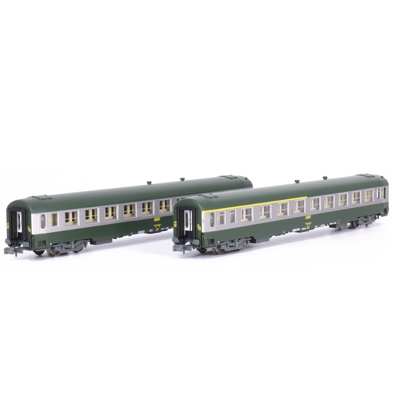Passenger car set UIC Y A4B5 and B10 SNCF Ep.IV 2-piece