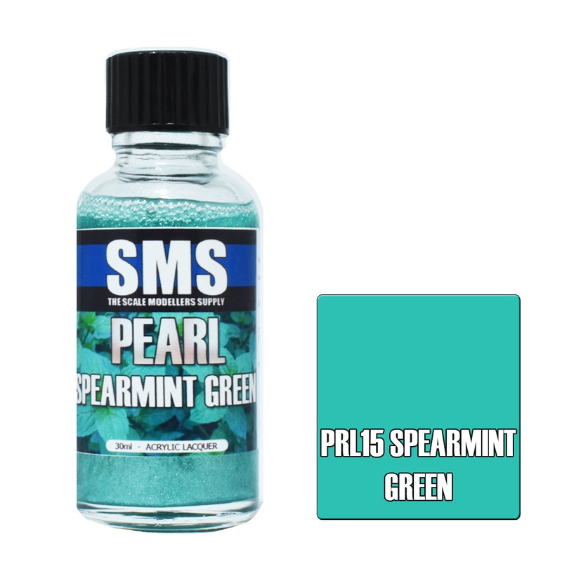 SMS Pearl Lacquer – PRL15 Spearmint Green