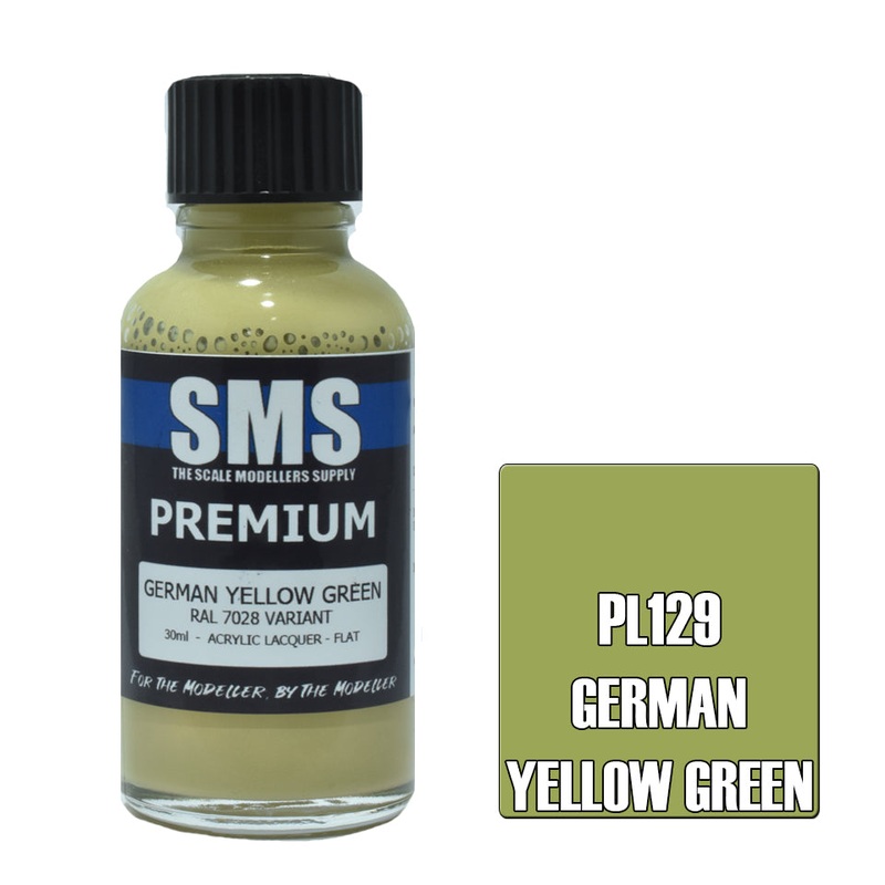 SMS Premium Lacquer – PL129 German Yellow Green
