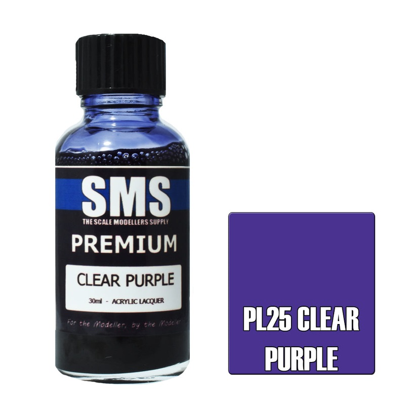 SMS Premium Lacquer – PL25 Clear Purple