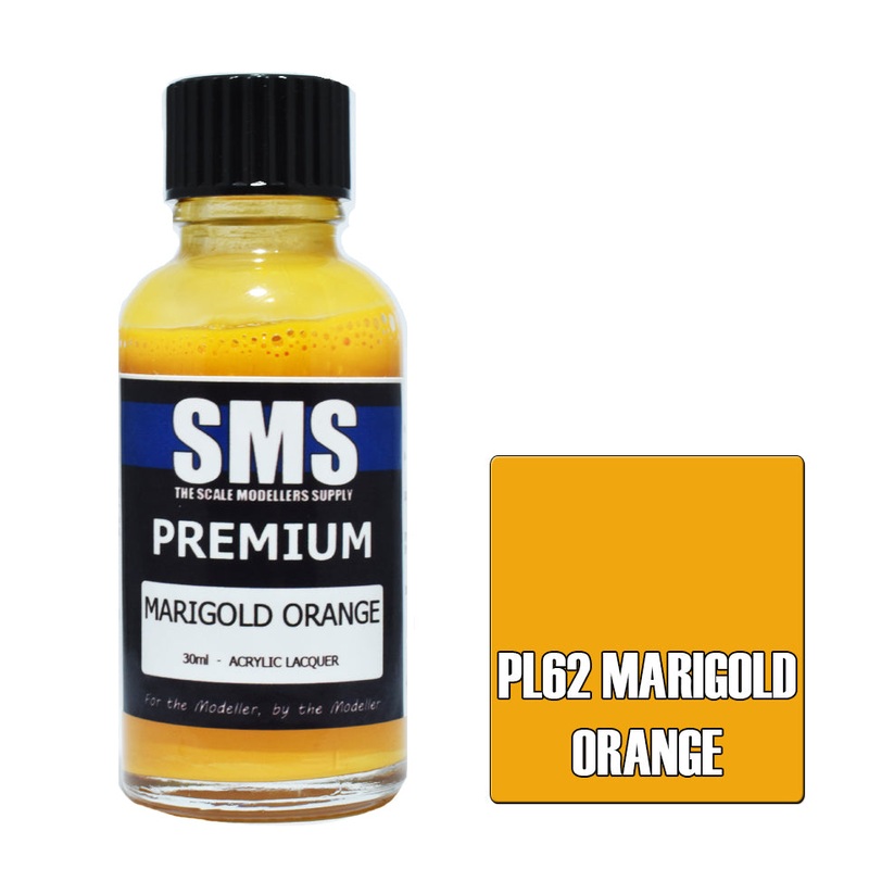 SMS Premium Lacquer – PL62 Marigold Orange
