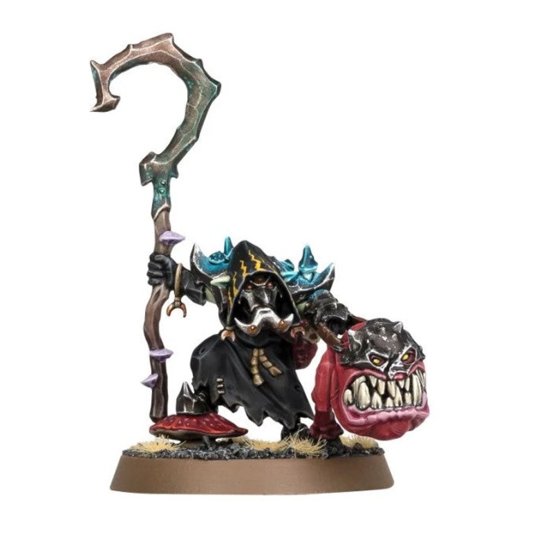 Gloomspite Gitz: Squigboss With Gnasha-Squig