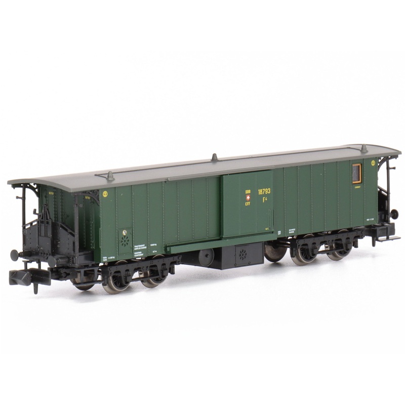 Passenger car baggage car F4 SBB Ep.II