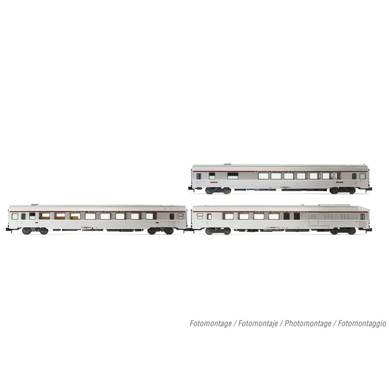 Passenger carriage set Paris – Ruhr SNCF Ep.IV 3-piece