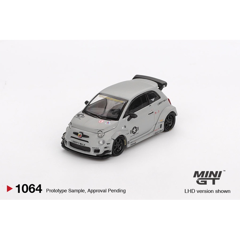 (PRE-ORDER) MINI GT 1:64 Abarth 595 LB-WORKS x Abas Works Fighters MGT01064-L