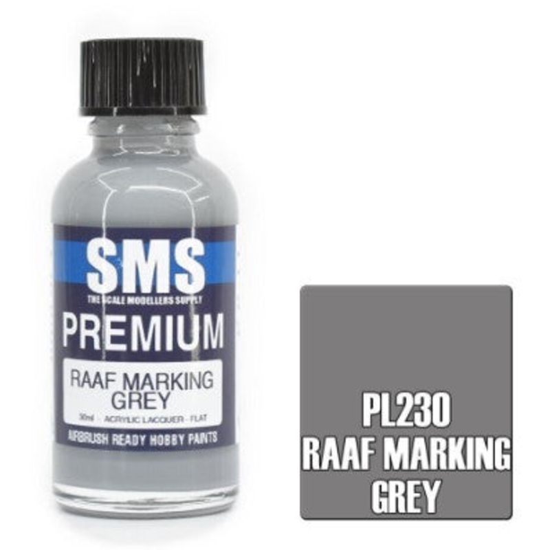 SMS Premium Lacquer – PL230 RAAF Marking Grey
