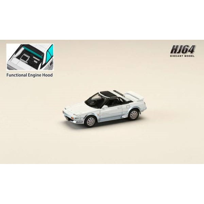 [ Back-order ] Hobby Japan HJ643056AWS 1:64 Toyota MR2 1600G LIMITED SUPER CHARGER 1988 T BAR ROOF Sparkle Wave Toning Diecast model car