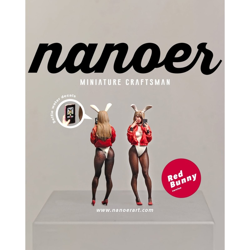 Nanoer 1:64 Series 13 Bunny Girl Red Bunny