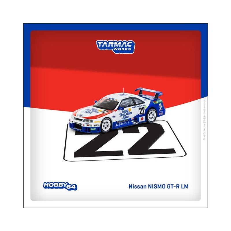 Tarmac Works 1:64 Nissan NISMO GT-R LM #22 24h Le Mans 1995