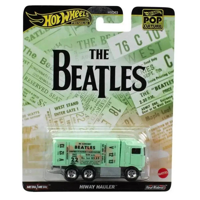 Hot Wheels Premium 1:64 Pop Culture HIWAY HAULER The Beatles