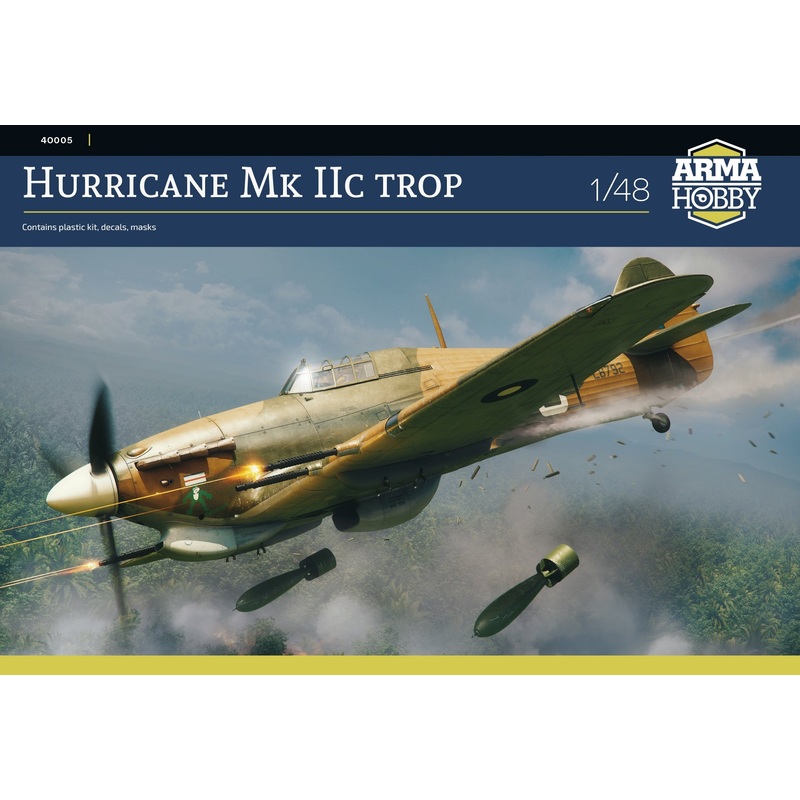 Hurricane Mk IIc Trop 1/48 #40005 by Arma Hobby