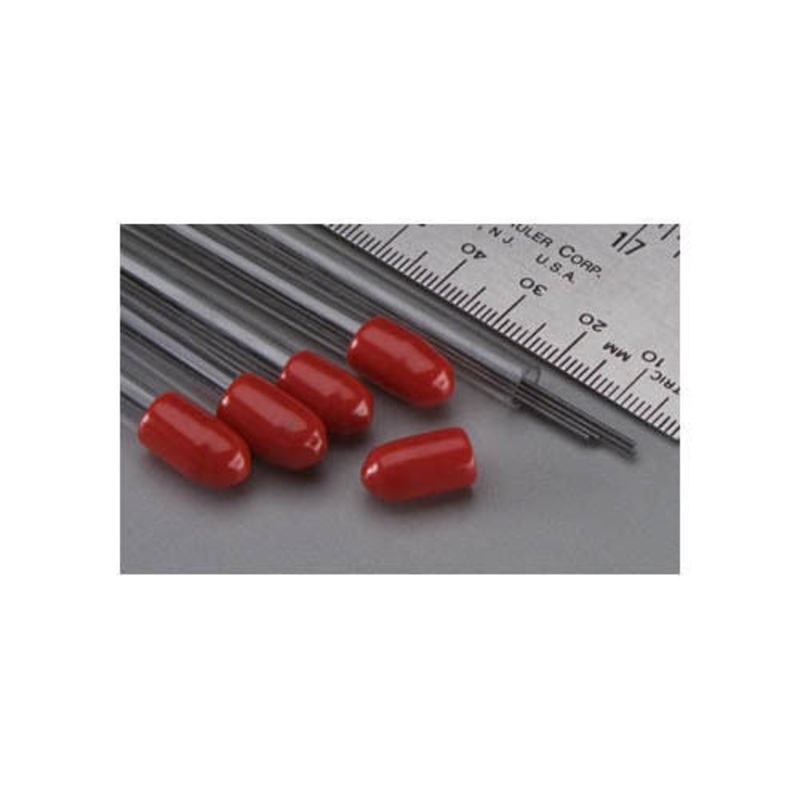 K&S Steel Music Wire 3 Ft .032 (0.81mm) (4pc/Tube) KSE501
