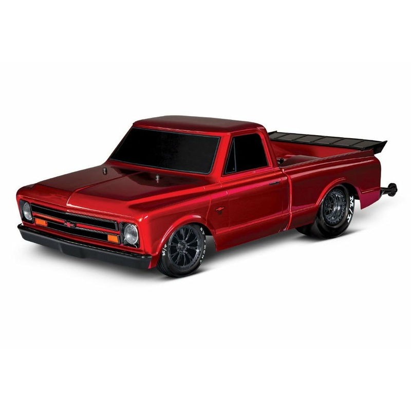 Traxxas 1/10 2WD Drag Truck RTR Drag Slash Chevrolet C10 – Redline TRA94076-4RED